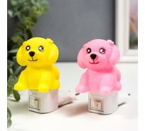 Ночник RISALUX "Собачка" LED МИКС 5,5х9х10 см 5353792