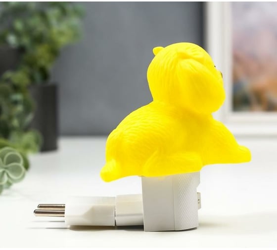 Ночник RISALUX "Собачка" LED МИКС 5,5х9х10 см 5353792