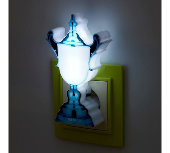 Ночник RISALUX Кубок LED от сети МИКС 4х7х11,7 см 5091643