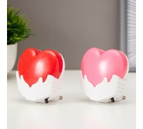 Ночник RISALUX "Сердце" LED от сети МИКС 4х7х7 см 5091644