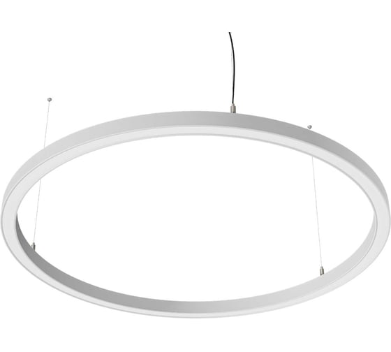 Светильник кольцо светодиодное ВСЕСВЕТОДИОДЫ Ring 100Вт, D1200 мм*35, 4000К, белый, подвесной, IP 40 vs-ds-Ring-D1200x35-100w-4k-w-p