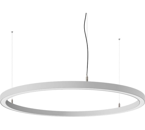 Светильник кольцо светодиодное ВСЕСВЕТОДИОДЫ Ring 85Вт, D1000 мм*35, 4000К, белый, подвесной, IP 40 vs-ds-Ring-D1000x35-85w-4k-w-p