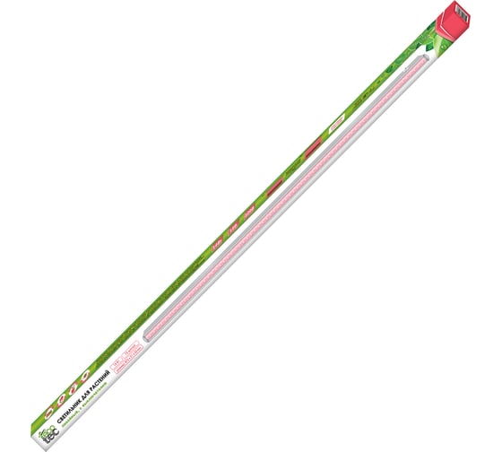 Светильник для растений линейный ECOTEC 14 Вт, L872мм, розовый спектр 266028