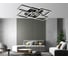 Светильник светодиодный потолочный Ambrella Light /4+1 BK черный 90W 3000K-6400K 710х490х95 (ПДУ ИК) FA1012 8
