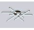 Светильник светодиодный потолочный Ambrella Light CF кофе 97W 3000K-6400K 805х760х170 (ПДУ ИК) FL6253 3