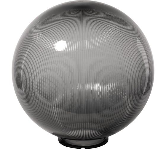 Рассеиватель шар TDM ELECTRIC ПММА 400 мм дымчатый призма (байонет 145 мм) SQ0321-0238 1