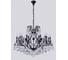 Подвесная люстра Crystal Lux Magnifico SP19 Black/Transparent 1