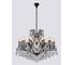Подвесная люстра Crystal Lux Magnifico SP19 Black/Transparent 3