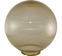 Рассеиватель шар TDM ELECTRIC ПММА 400 мм золотой призма (байонет 145 мм) SQ0321-0241