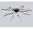 Светильник светодиодный потолочный Ambrella Light BK 119W черный 3000K-6400K+RGB 800х800х165 (ПДУ ИК) FL6276 2