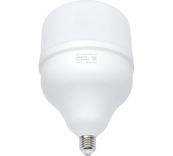 Светодиодная лампа TDM ELECTRIC T 60 Вт, 230 В, 4000 К, E27 (160x268 мм) SQ0340-0358