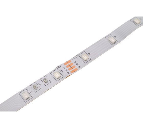 Лента ОНЛАЙТ СД OLS-2835RGB60-4.8-IP20-12V 5 м 80955