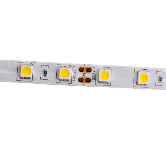 Лента ОНЛАЙТ СД 5 м OLS-5050WW60-14.4-IP20-12V 80970