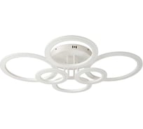 Светильник светодиодный накладной truEnergy с пультом управления 120W 8400Lm ССT (3000-6000K) 755х595мм IP20 белый 11190