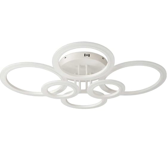 Светильник светодиодный накладной truEnergy с пультом управления 120W 8400Lm ССT (3000-6000K) 755х595мм IP20 белый 11190