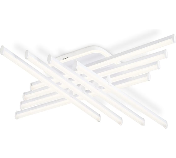 Светильник светодиодный потолочный Ambrella Light WH белый 130W 3000K-6400K 810х810х130 (ПДУ ИК) FL6261