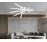 Светильник светодиодный потолочный Ambrella Light WH белый 70W 3000K-6400K 605х605х170 (ПДУ ИК) FL6221 8