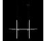 Подвесной светодиодный светильник LOFT IT Coordinates 10393/A Black 6