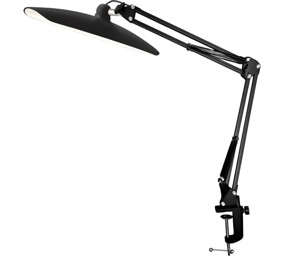 Настольная бестеневая лампа truEnergy для маникюра 24W 2600Lm ССT (4000-6000K) на струбцине черный 32001