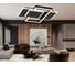 Светильник светодиодный потолочный Ambrella Light /3 BK черный 50W 3000K-6400K 380х345х75 (ПДУ ИК) FA1022 8
