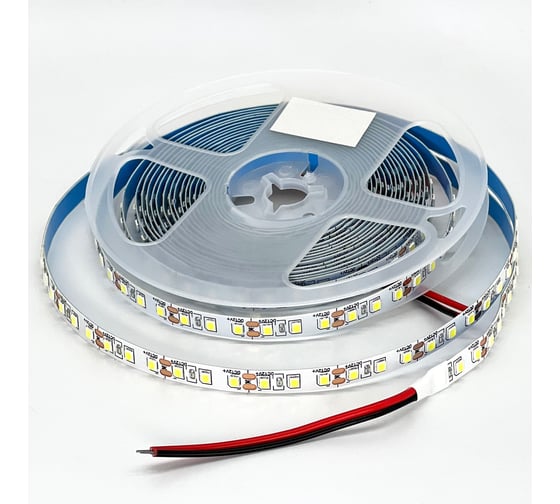 Лента светодиодная DzivaTek 9,6W/m 6000K 12V SMD2835 120D IP20 950Lm 5м 56006