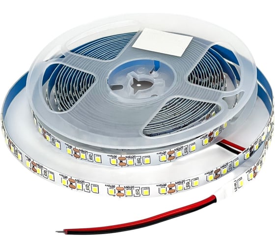 Лента светодиодная DzivaTek 9,6W/m 6000K 12V SMD2835 120D IP20 950Lm 5м 56006