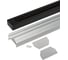 Комплект ЭРА TR-SET-200-1PT-PC BK шинопровод однофазный с профилем для натяжного потолка 2м черный Б0072543 1