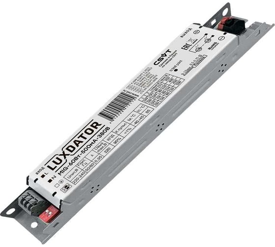 Источник питания CSVT MIG 60Вт-350mA/400mA/450mA/500mA- с защитой от 380В с переключателем тока ЦБ-00010106