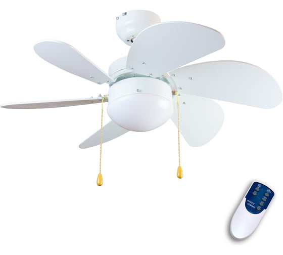 Люстра вентилятор DREAMFAN Smart White RC 76 90207DFN
