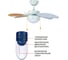 Люстра вентилятор DREAMFAN Smart White RC 76 90207DFN 7
