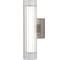 Светильник настенный ST luce ST-Luce Никель/Белый, Прозрачный LED 1х7W 3000K/4000K SL2010.101.01 1
