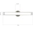 Светильник настенный ST luce ST-Luce Никель/Белый, Прозрачный LED 1х3W 3000K/4000K SL2010.131.01 2