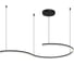 Светильник подвесной ST luce ST-Luce черный/прозрачный LED 1х5W 4000K SL1018.403.01 1