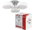 Люстра под лампу IN HOME MODERN LIMA-CL-3E27-CH 3хЕ27 белый плафон, хромированный 4690612067131 1