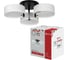 Люстра под лампу IN HOME MODERN LIMA-CL-3E27-BL 3хЕ27 белый плафон, черный 4690612067155 1