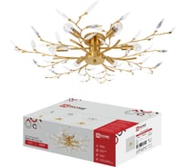Люстра под лампу IN HOME MODERN LORA-CL-6E14-GL 6хЕ14 золотой 4690612067247