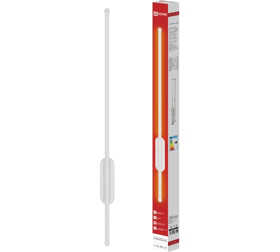 Светильник светодиодный IN HOME ESTETIKA LUV-80B-30WH 15Вт 230В 3000K 1050Лм 800х50x25 белый 4690612067070