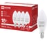 Лампа светодиодная IN HOME LED-СВЕЧА-VC 4PACK 18Вт 230В Е14 4000К 1620Лм (4шт./упак) 4690612066707 1