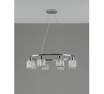 Люстра подвесная Moderli Prismique хром, прозрачный V11708-8P