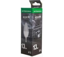 Лампа светодиодная Econ LED CN 13вт Е14 3000К (упаковка 10шт) 10-7213011