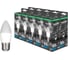 Лампа светодиодная LED CN 6,5Вт E27 6500K B35 ES Econ (упаковка 10шт) 10-7265022 1