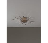 Светильник потолочный светодиодный Moderli Flow серебро, шампань, белый V11460-CL
