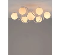 Люстра потолочная Moderli V1150-5C Circle 5 E27 60W белый V11802-7C