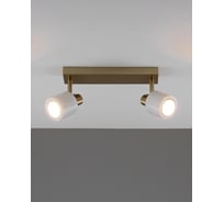 Спот Moderli Malet золотой, белый V11827-2C