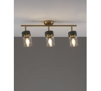 Спот Moderli Almero золотой, зеленый, прозрачный V11823-3C
