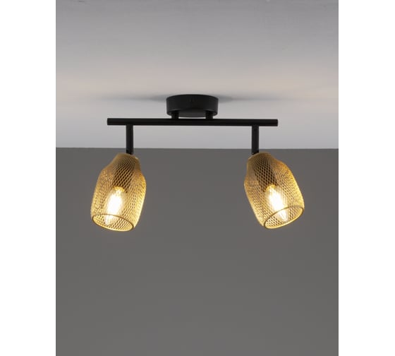 Спот Moderli Adalina черный, золотой V11837-2C