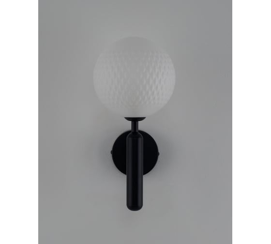 Светильник настенный Moderli V2053-W Covey черный, прозрачный V11415-1W