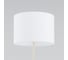 Напольный светильник TK Lighting E27 Umberto с тканевым абажуром 16033 золото/белый a068715 3