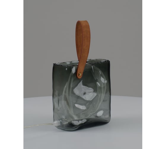 Лампа настольная Moderli светодиодная Bag прозрачный, серый V11675-TL