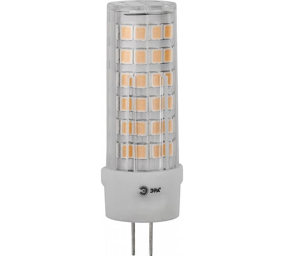 Лампы ЭРА STD LED JC-5W-220V-CER-840-G4 светодиодные 5Вт керамика капсула нейтральный белый свет G4 Б0057759